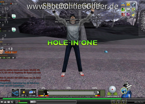 Volcano - Loch 9 (Hole In One)